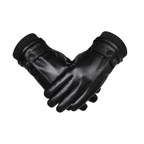 SEPTWOLVES Sheepskin Gloves Men's