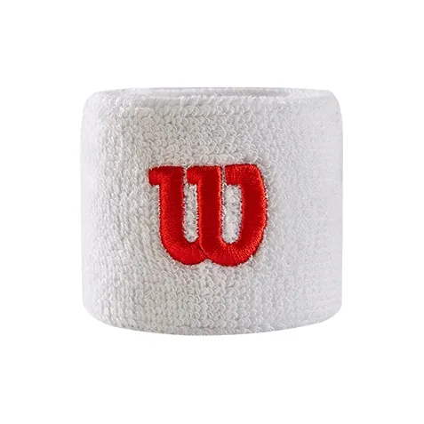 Wilson Running Wristbands Breathable White-3
