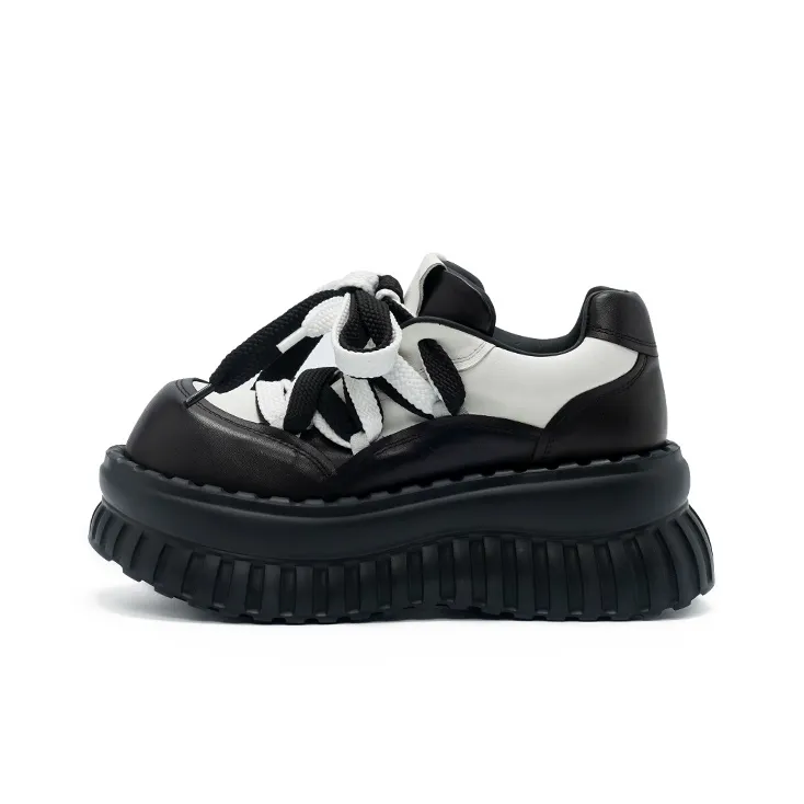 VINYVIOLA Support Height Enhancement Low-Top Casual Shoes Women's-4