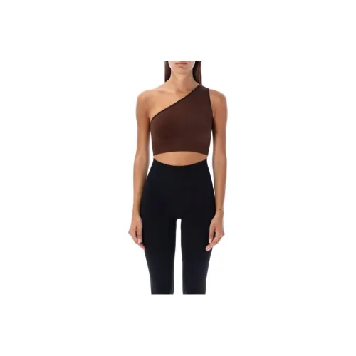 RICK OWENS Strapless Tops Women's Brown