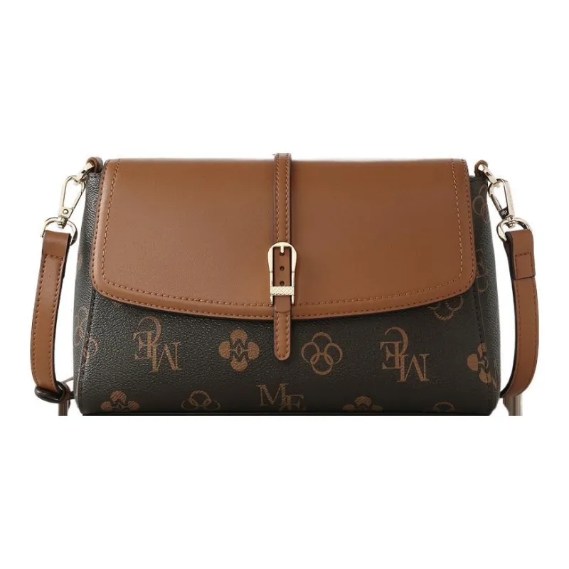 MEXICAN Polyurethane Shoulder Bag, Crossbody Bag Women's Ecru & Apricot/Brown & Dark Coffee/Dark Brown & Brown-13