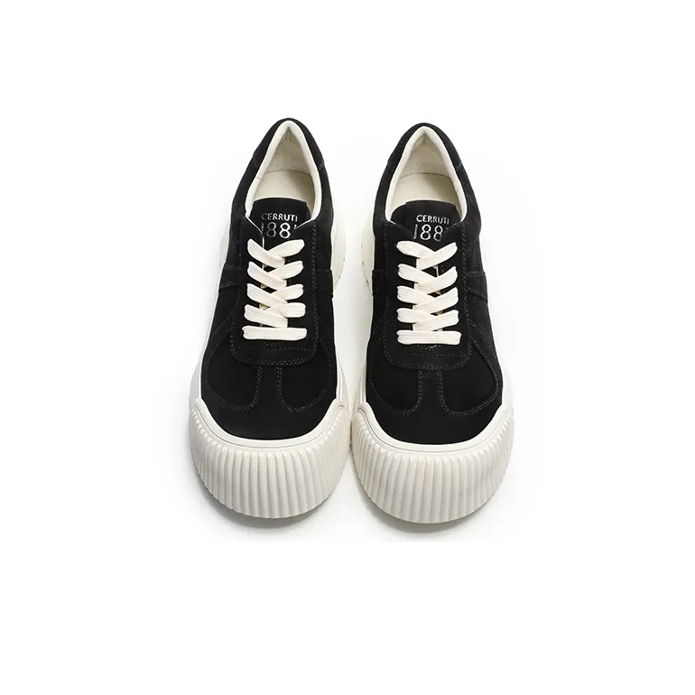 CERRUTI 1881 High-Top Casual Shoes Women's Black-3