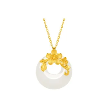 ZHOU LIU FU Pendants White Jade Women's