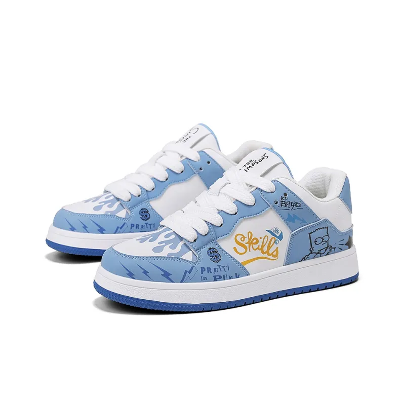 The Simpsons Low Top Skateboard Shoes Unisex-58