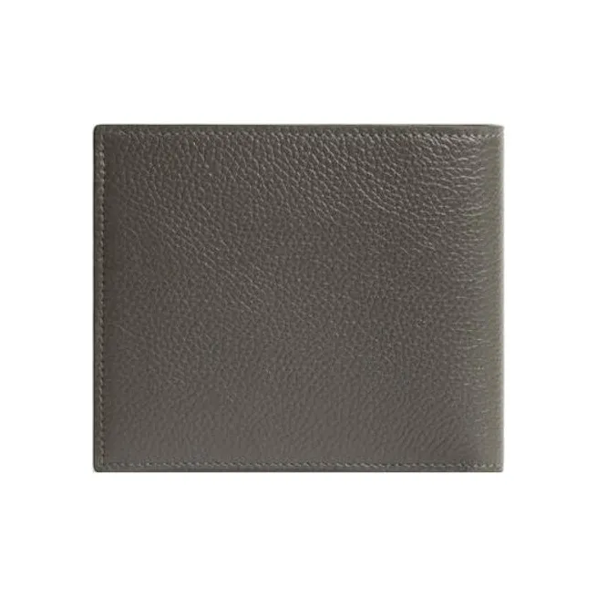 Balenciaga Cow Leather Wallet Men's Dark Green/White-1