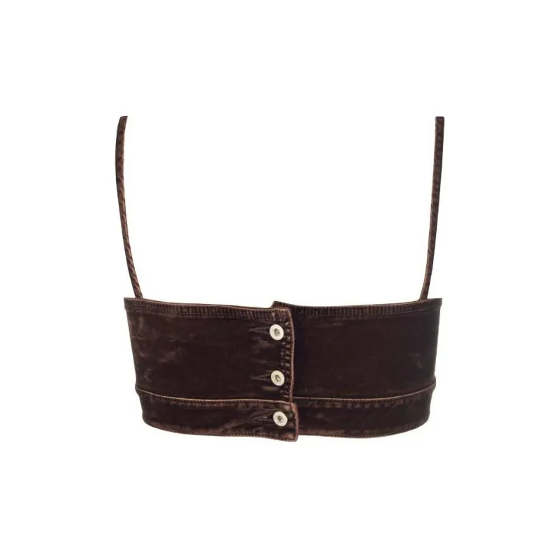 LOEWE Strappy Top 'Coffee Bean'-1