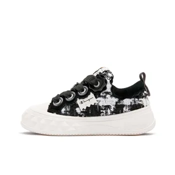 Champion Anti Slip Wear Resistant Low Top Skateboard Shoes Women's Black