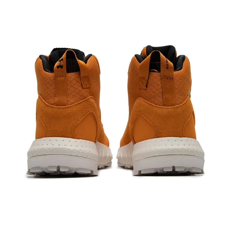 Under Armour Men's Ua Micro G Valsetz Trek Mid Leather Waterproof Tactical Boots 'Honey Orange'-3