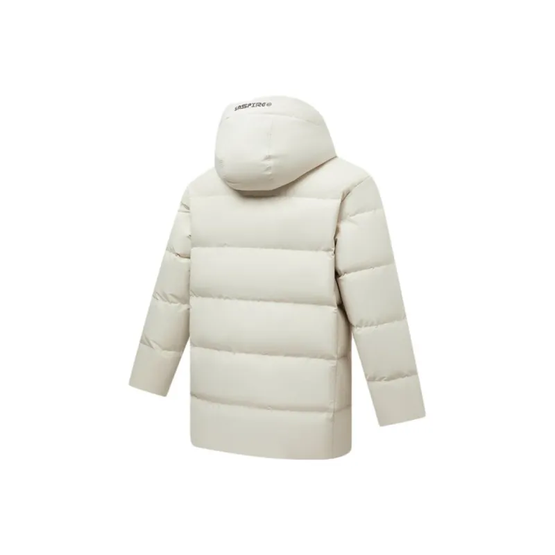 PEAK Down Jackets Men White Light Khaki-1