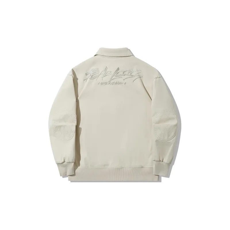 LiNing Jackets Men Oat Gray-1