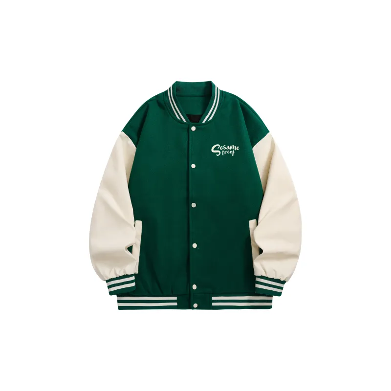 SESAME STREET Baseball Jacket Unisex-6