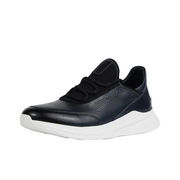 TIMOTHY&CO. Low-Top Casual Shoes Men's Navy Blue-2