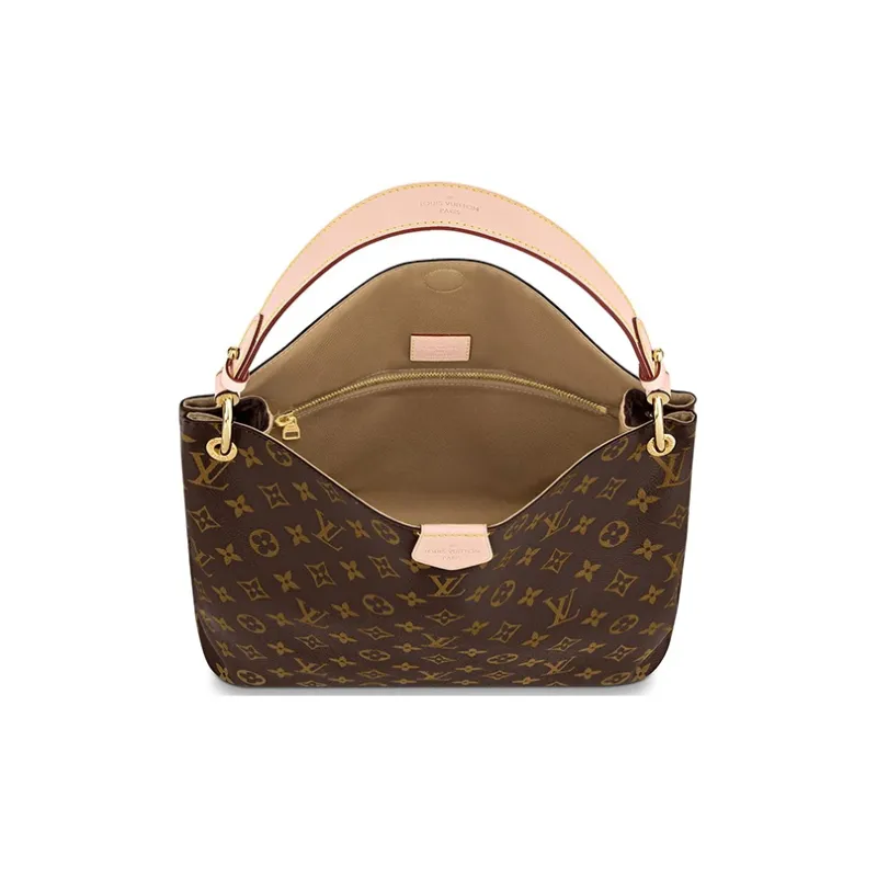 LOUIS VUITTON Graceful Monogram Pm Beige-3