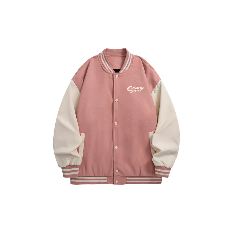 SESAME STREET Baseball Jacket Unisex-8