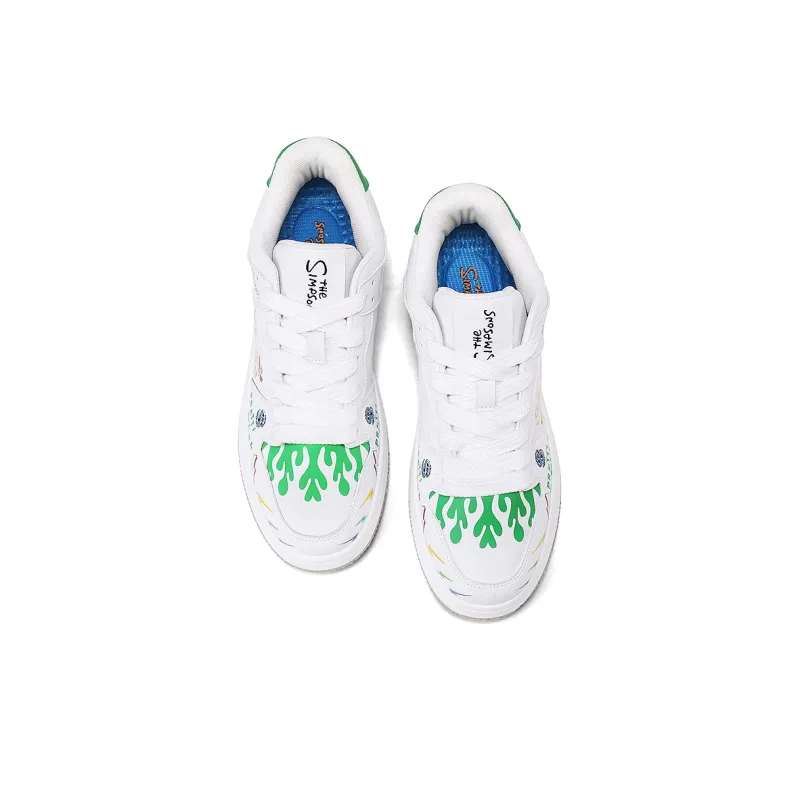 The Simpsons Low Top Skateboard Shoes Unisex-73