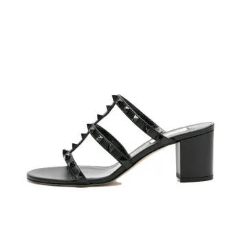 Valentino GARAVANI Slide Slippers Women's Black