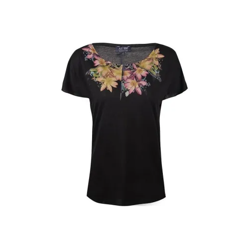 ARMANI JEANS T-Shirts Women's Black