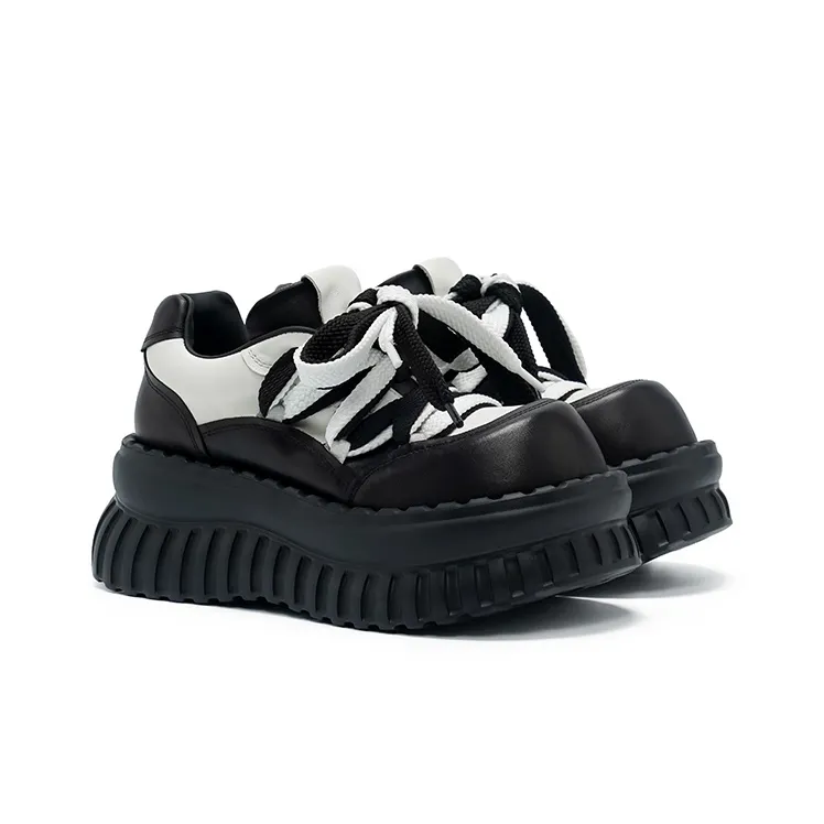 VINYVIOLA Support Height Enhancement Low-Top Casual Shoes Women's-5