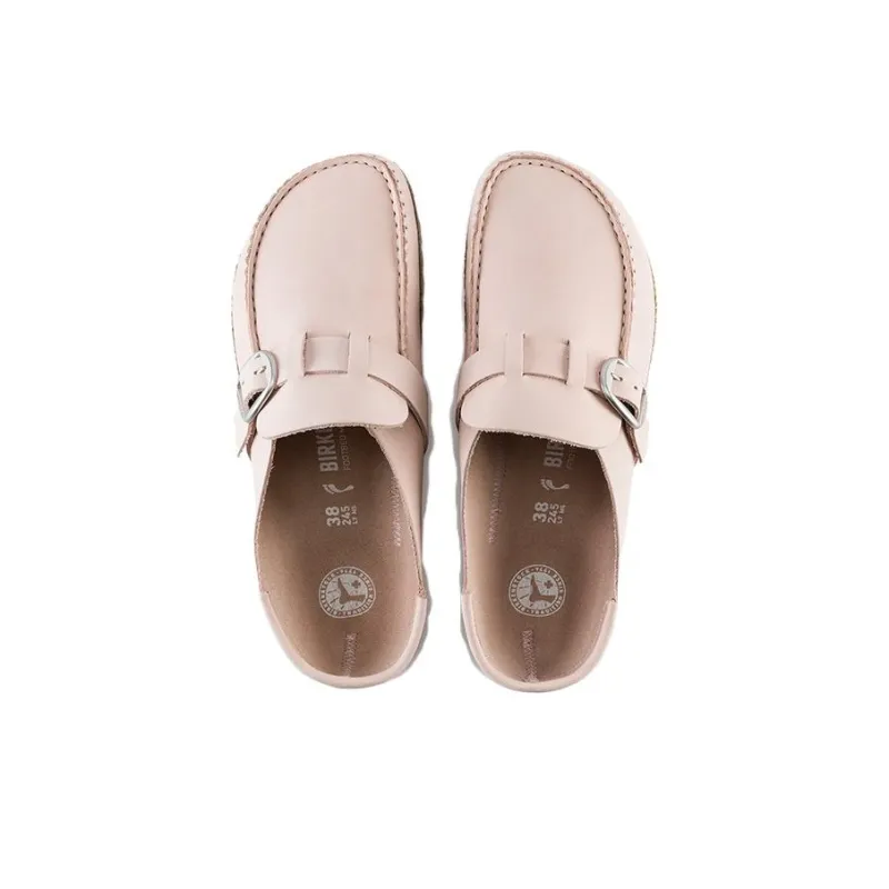 Birkenstock Buckley Wrap-toe Slippers Women's Pink Narrow Fit-3