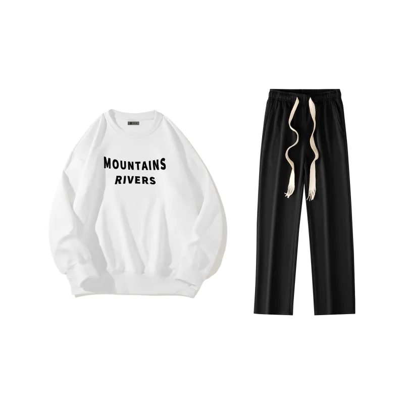 B.X Sweatshirt Sets Unisex-9