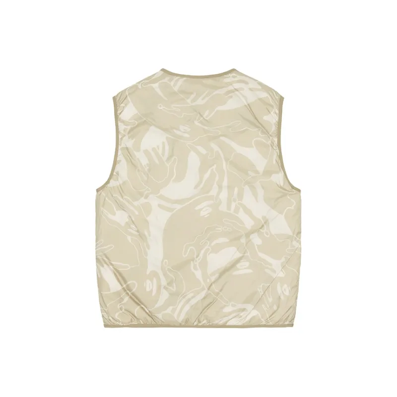 Aape Embroidered-pattern Padded Gilet-7