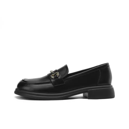 JOSINY Loafers Women's Low-Top Black