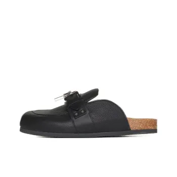 JW Anderson Padlock Leather Mules Women's
