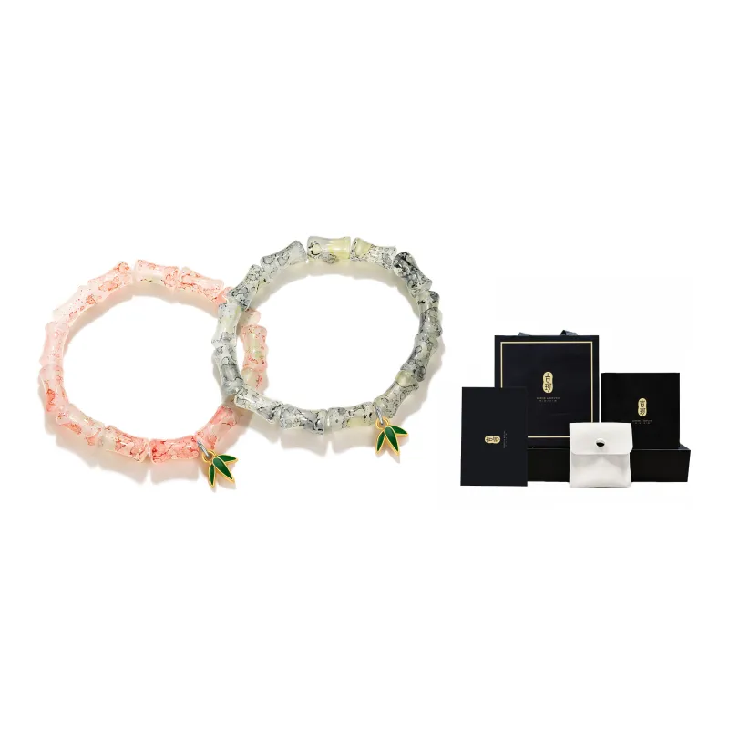 Jodie&Kevin Colored Glaze Bracelets Unisex-12