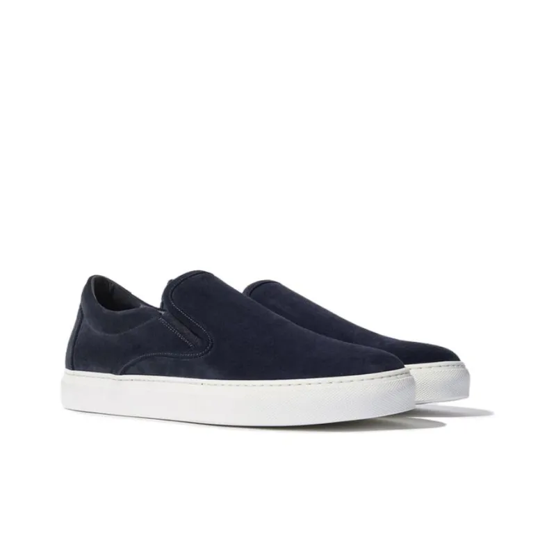 SCAROSSO Filippo Round Toe Slip On Sneakers-2