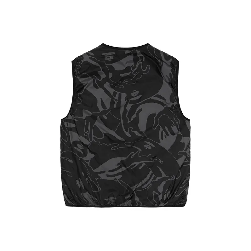 Aape Embroidered-pattern Padded Gilet-3