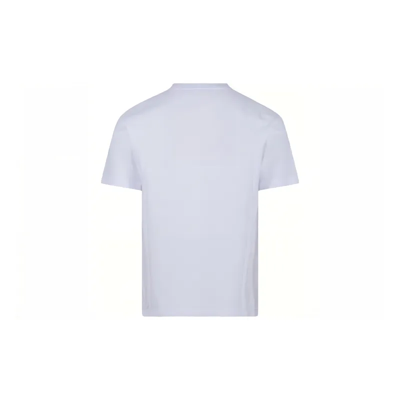 STONE ISLAND Logo print Cotton T shirt-1