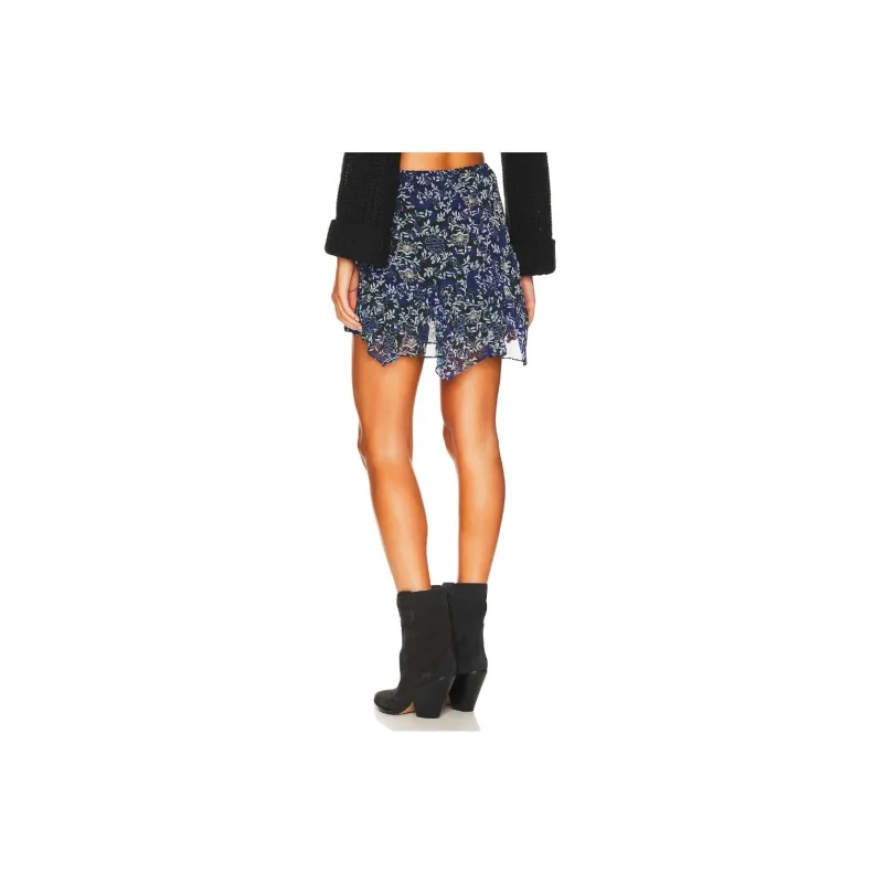 FREE PEOPLE Casual Short Skirts Women's Black-1