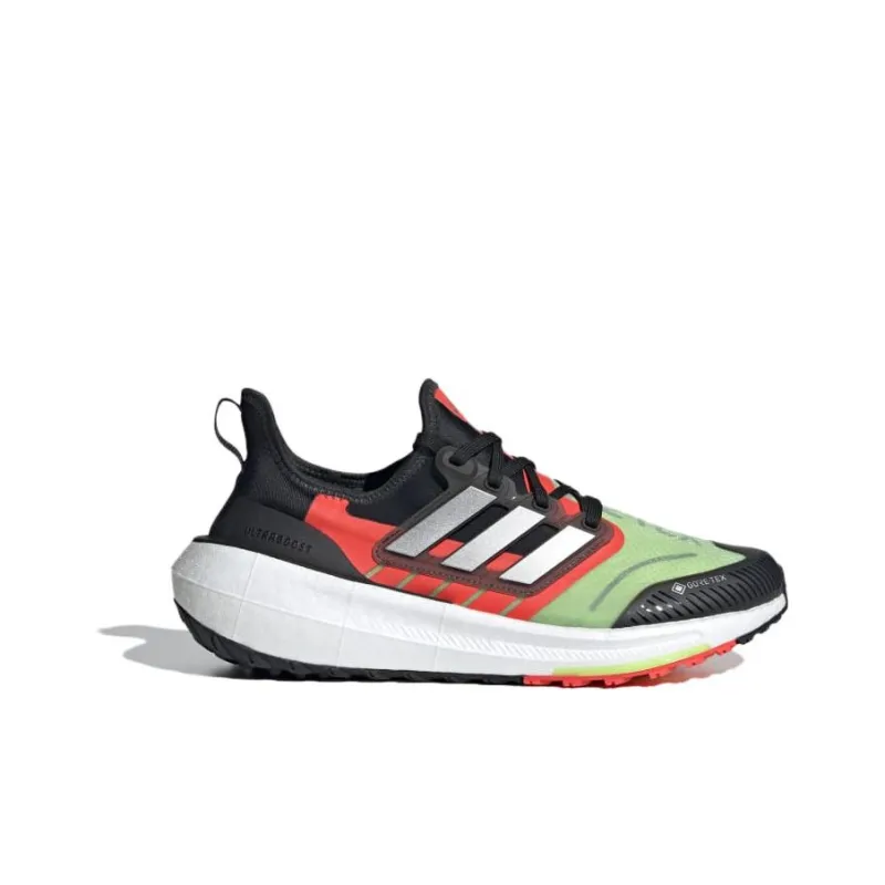 Adidas Ultra Boost Light Gore Tex Core Black Silver Metallic Lucid Lemon-1