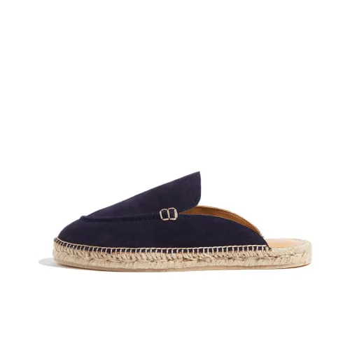 SCAROSSO Suede Jute-sole Espadrilles