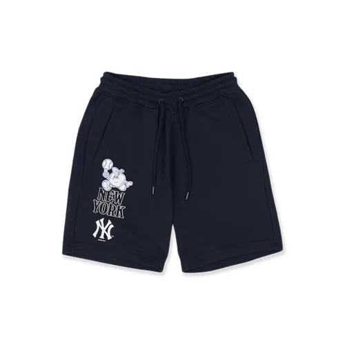 New Era Casual Shorts Unisex Blue Black