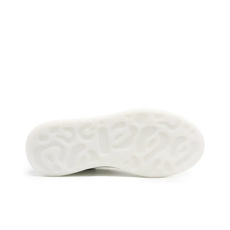 CERRUTI 1881 Mid-Top Skateboard Shoes Women's White Black-4