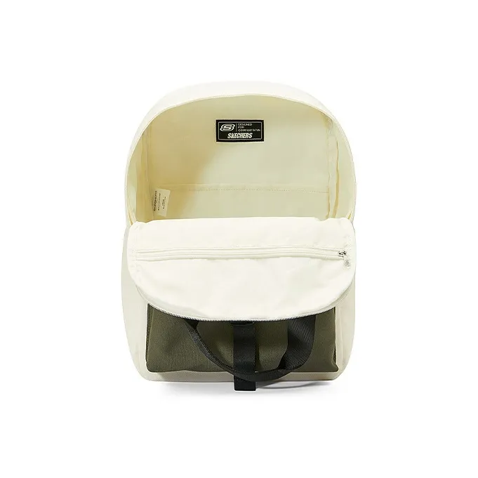 Skechers Fabric Backpack Regular Unisex Army Green-3