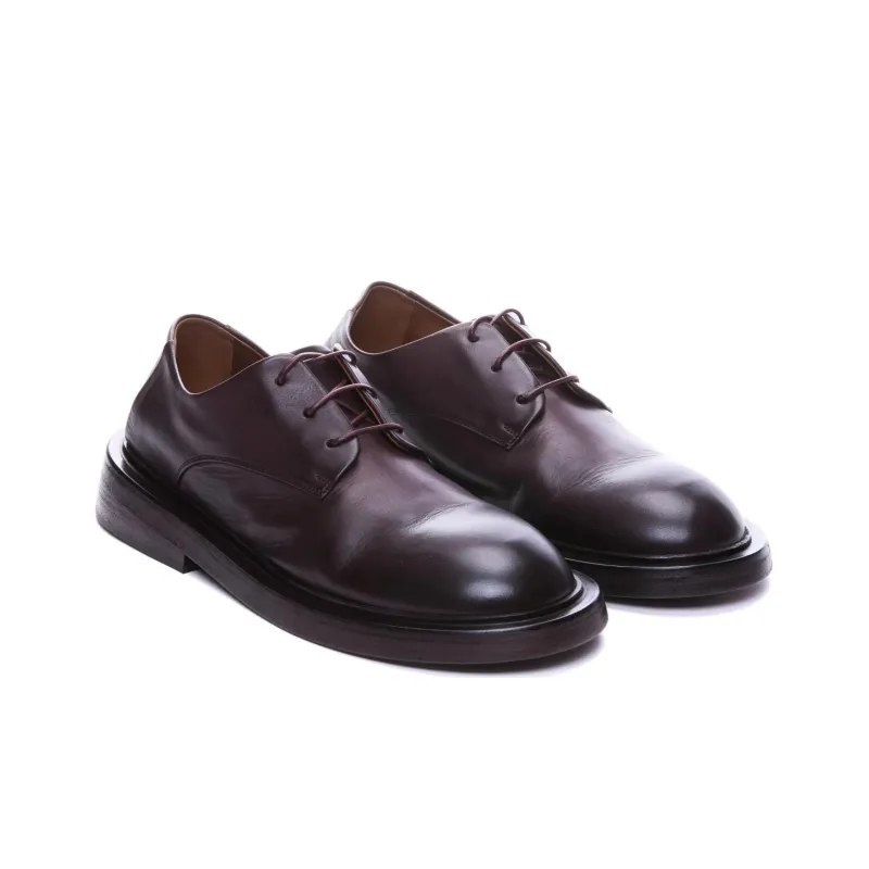 Marsèll Lace-up Leather Oxford Shoes-2