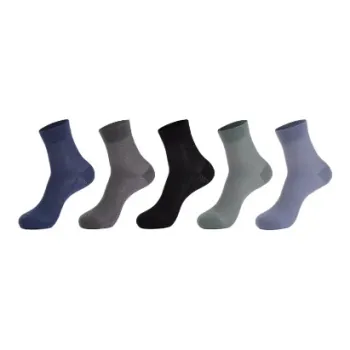 MIIOW Mid Calf Socks Men's 10 Pack