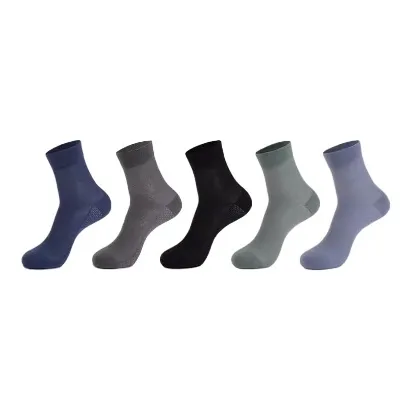 MIIOW Mid Calf Socks Men's 10 Pack-0