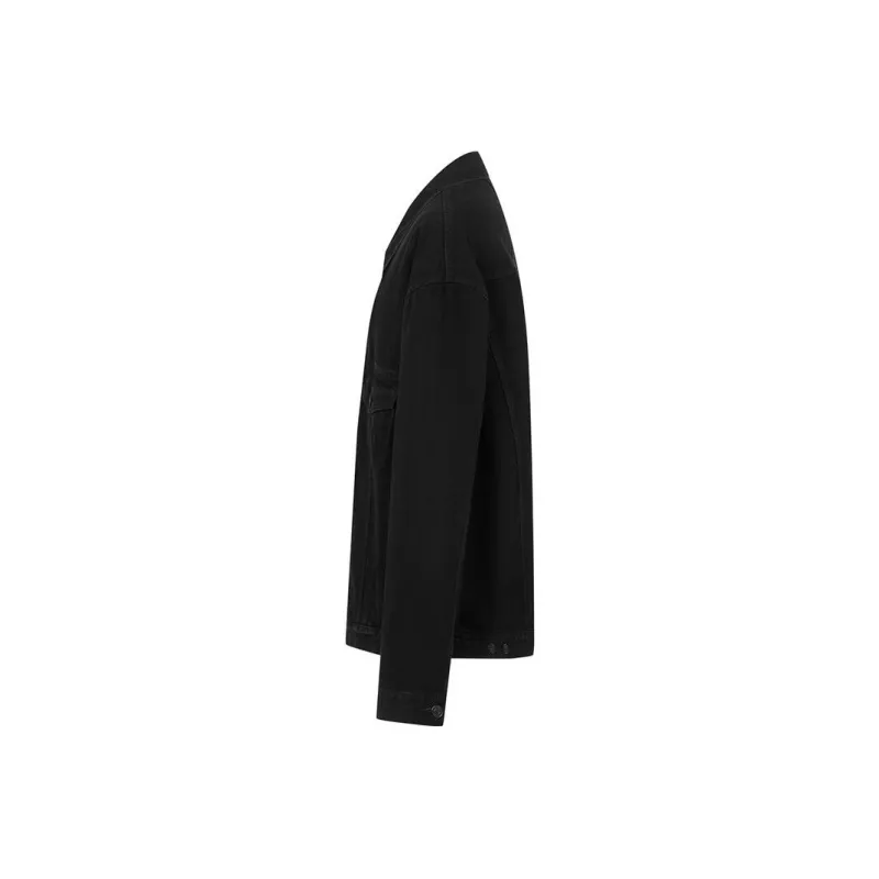 Balenciaga Denim Jackets Women's Black-2
