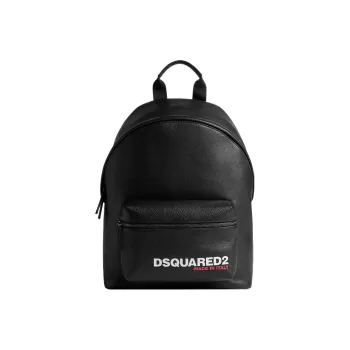 DSQUARED 2 Logo Printed Zipped Backpack