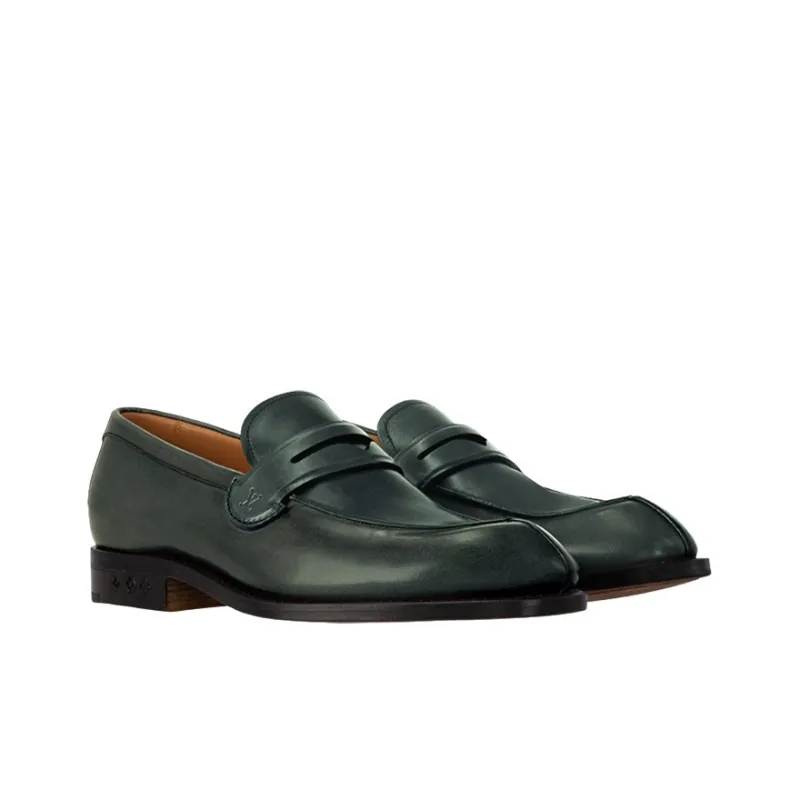 LOUIS VUITTON Sorbonne Loafers Men's Green-1