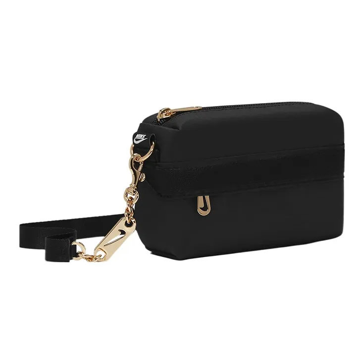 Nike Polyester Fanny Pack, Shoulder Bag, Crossbody Bag Regular Unisex Black-1