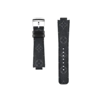 LOUIS VUITTON Tambour Eclipse Monogram Canvas Strap