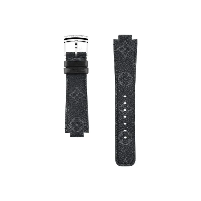 LOUIS VUITTON Tambour Eclipse Monogram Canvas Strap-0