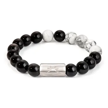 SIMPLE JOYS Obsidian Bracelets Unisex