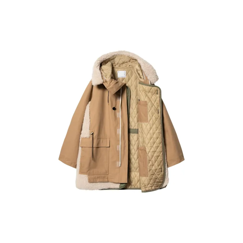 Sacai X Carhartt Wip Canvas Siberian Parka-5