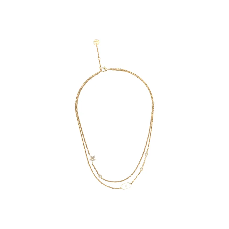 DIOR Metal Necklaces Women's Gold-2