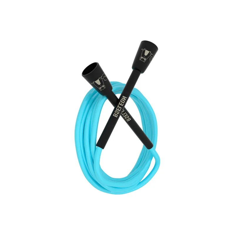 BSELEON Professional Racing Non Countable Jump Ropes Fitness Crowd PVC Cord, Plastic Controller 3m-2